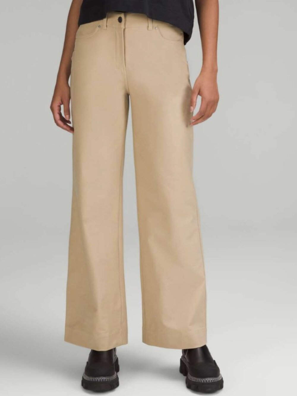 Lululemon City Sleek 5 Pocket High-Rise Wide-Leg Pant *Light Utilitech Trench 29